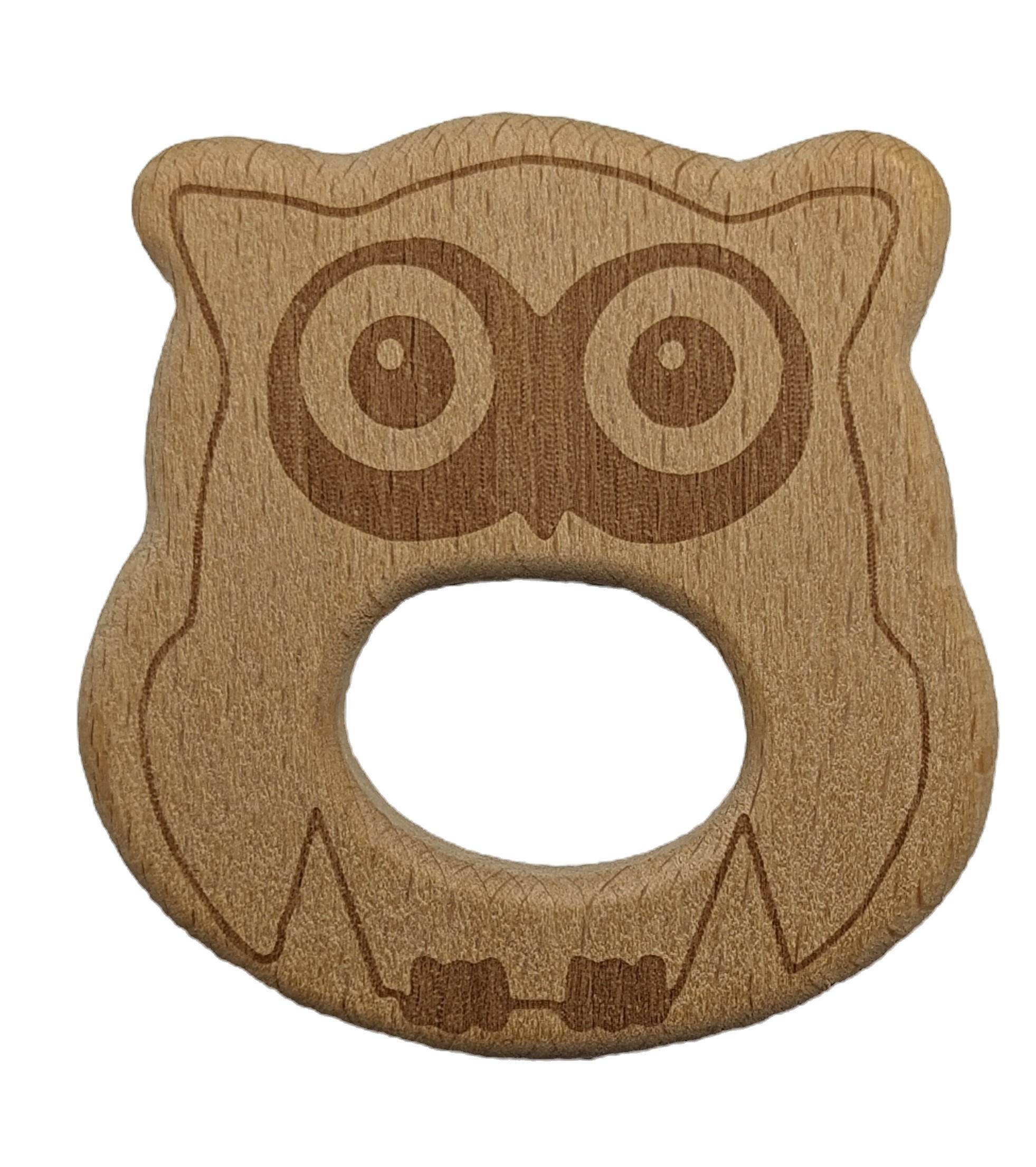 Wooden Owle Teether