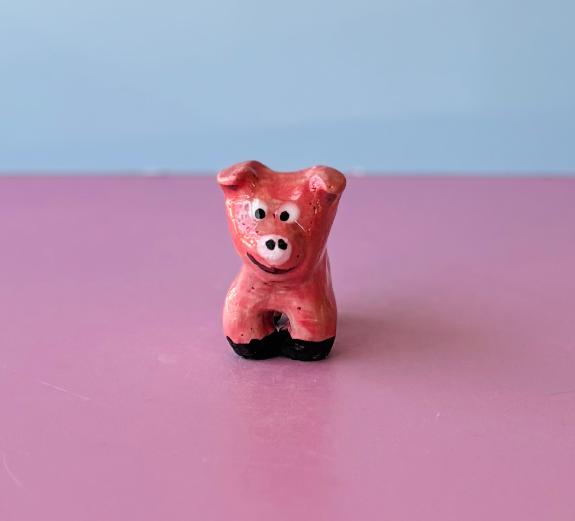 Little Piggy Figurine by Rhonda
