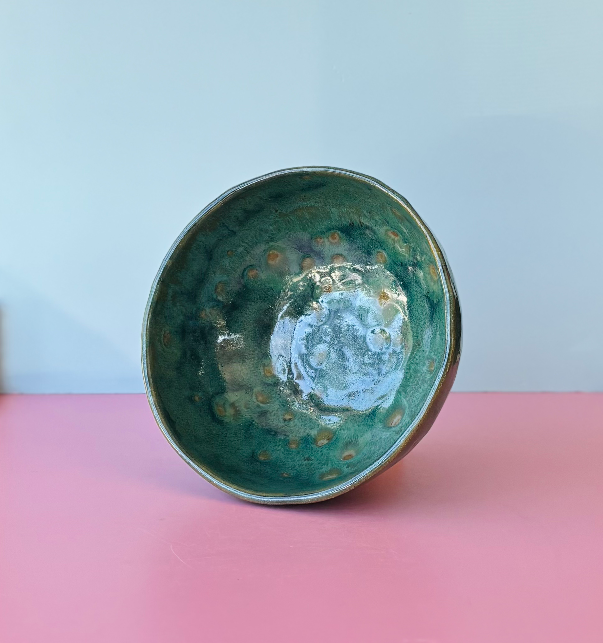 Sand and Speckle Bowl by Lesley