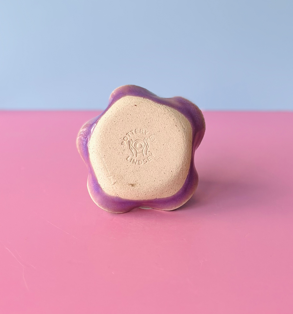 Thumbnail: Purple Naughty Trinket Dish by Lindsey