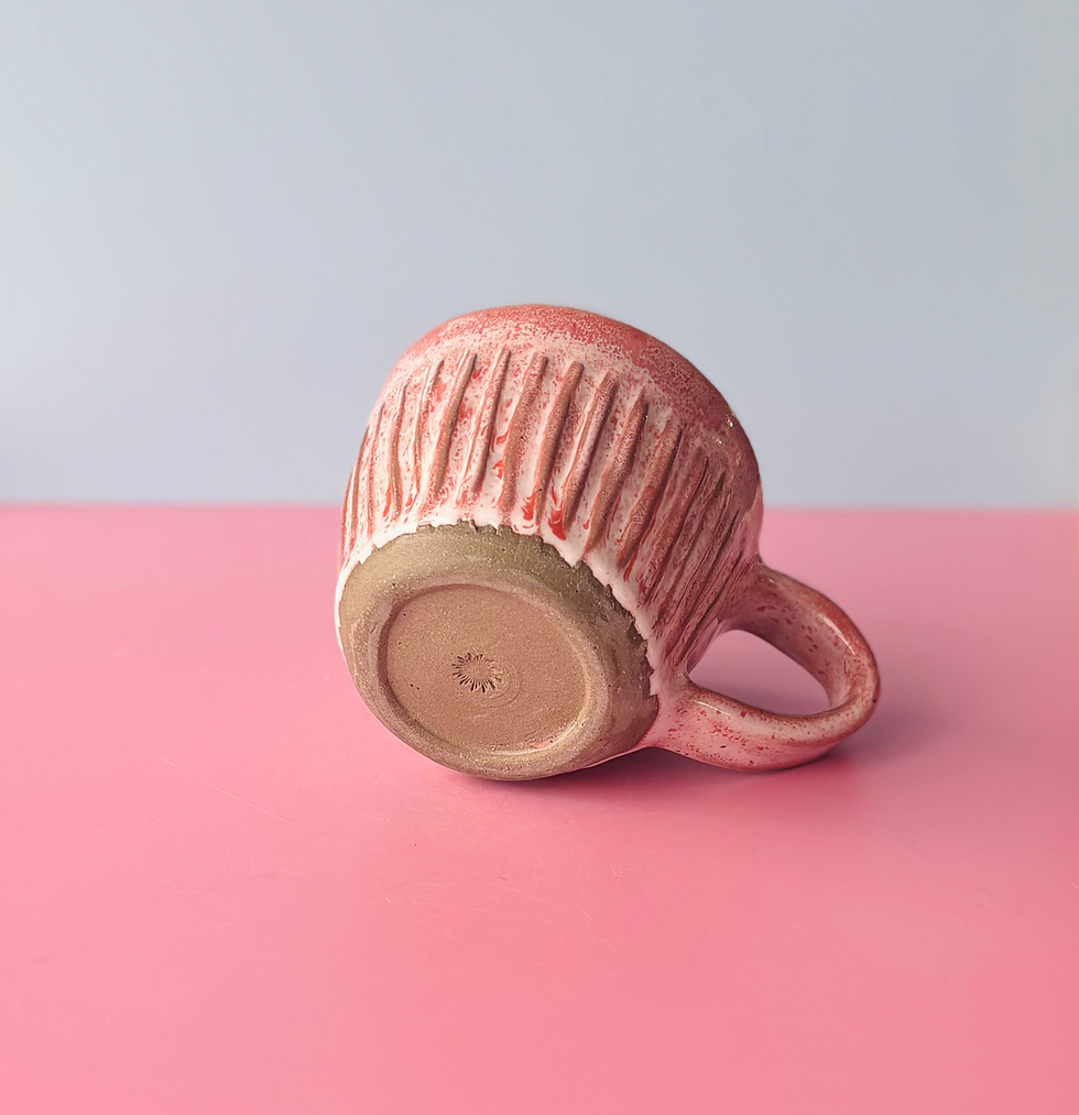 Thumbnail: Strawberries and Cream Mug by Lesley