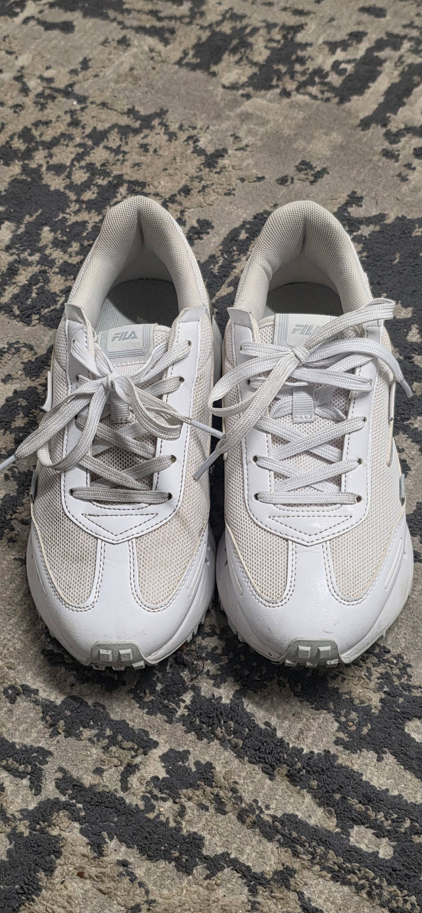 FILA White Chunky Sneakers