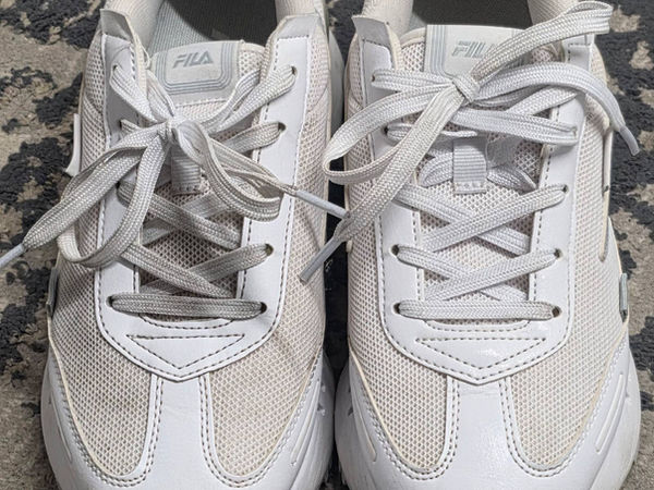 FILA White Chunky Sneakers