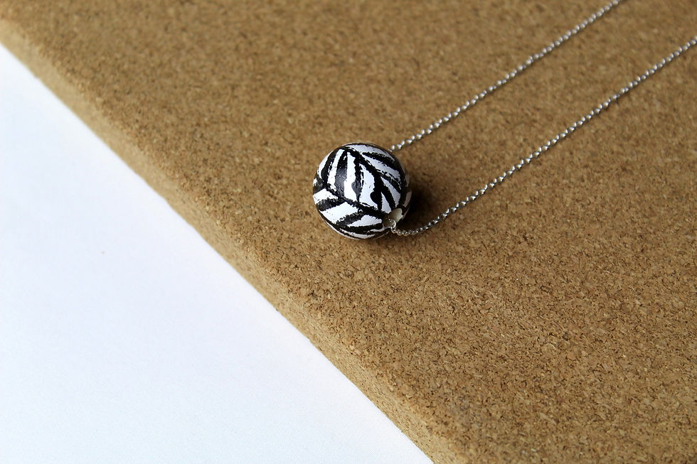 Thumbnail: BALL NECKLACE ASST