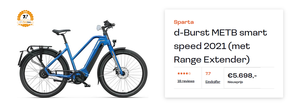 Thumbnail: SPARTA d-Burst METB Smart Speed LARGE 625Wh 2022