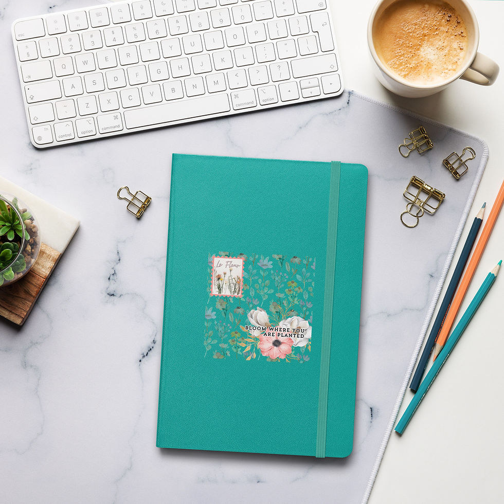 Thumbnail: “Bloom Where You Are Planted” Floral Notebook