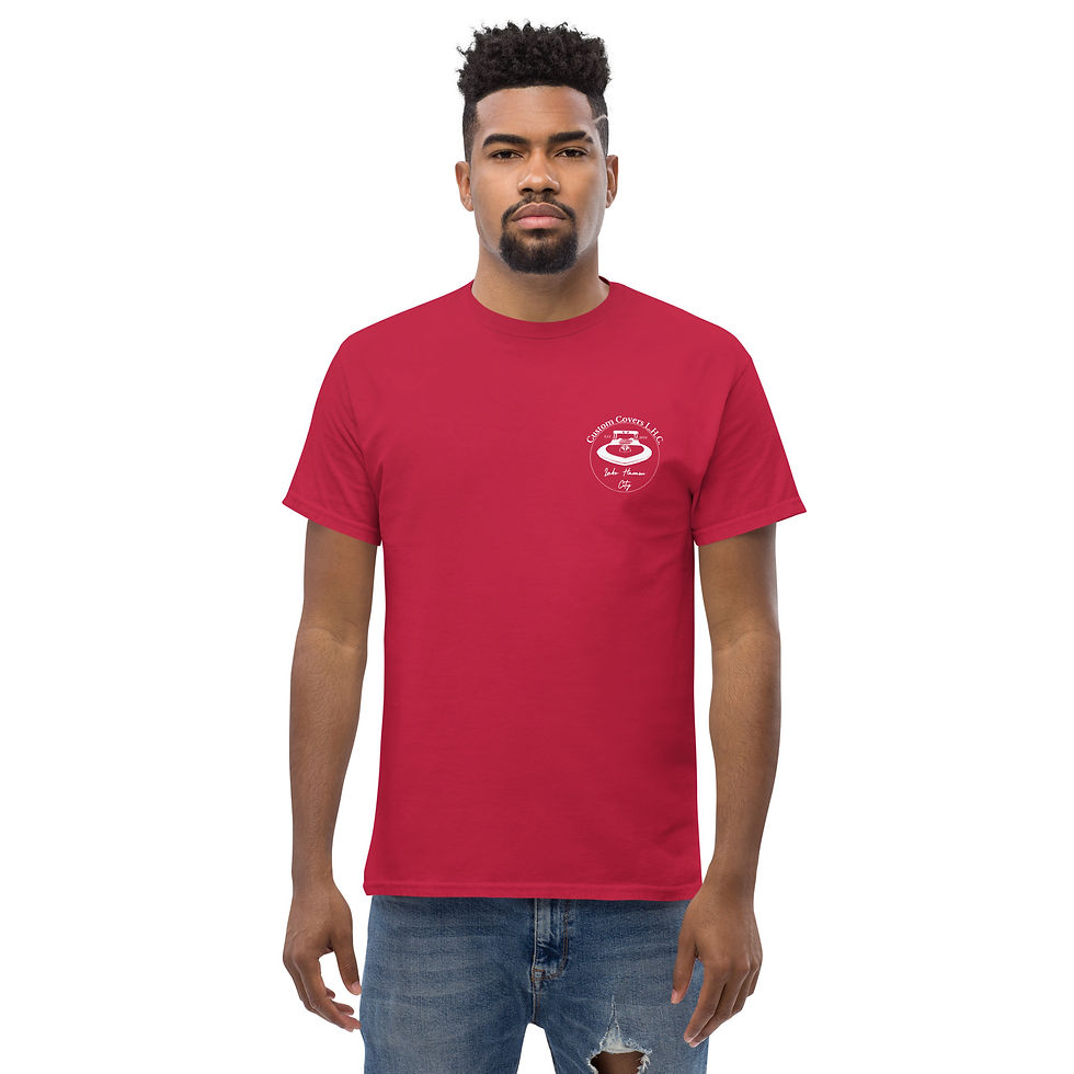 Thumbnail: Custom Covers L.H.C. Logo Men's classic tee -Dark-