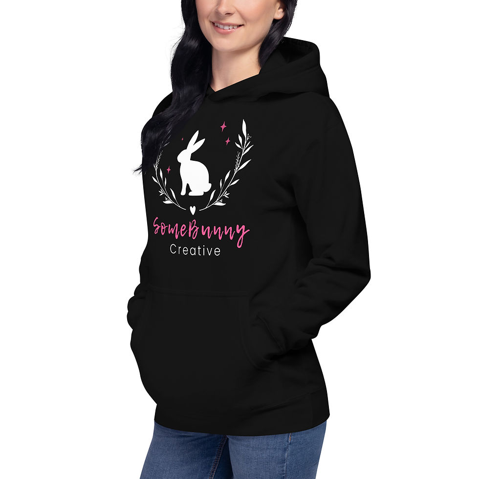 Thumbnail: Some Bunny Creative Logo Unisex Hoodie