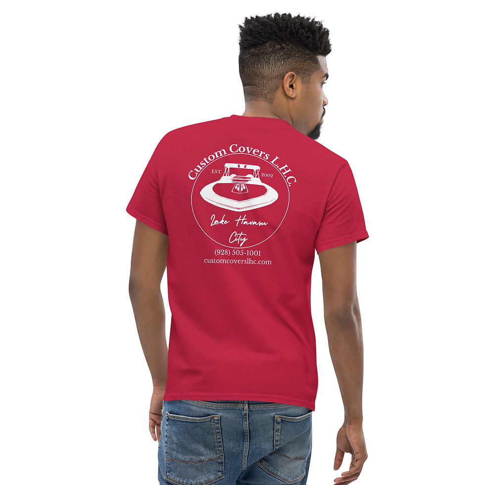 Thumbnail: Custom Covers L.H.C. Logo Men's classic tee -Dark-