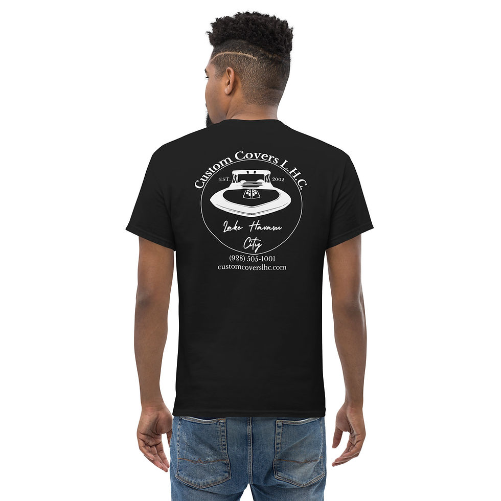 Thumbnail: Custom Covers L.H.C. Logo Men's classic tee -Dark-