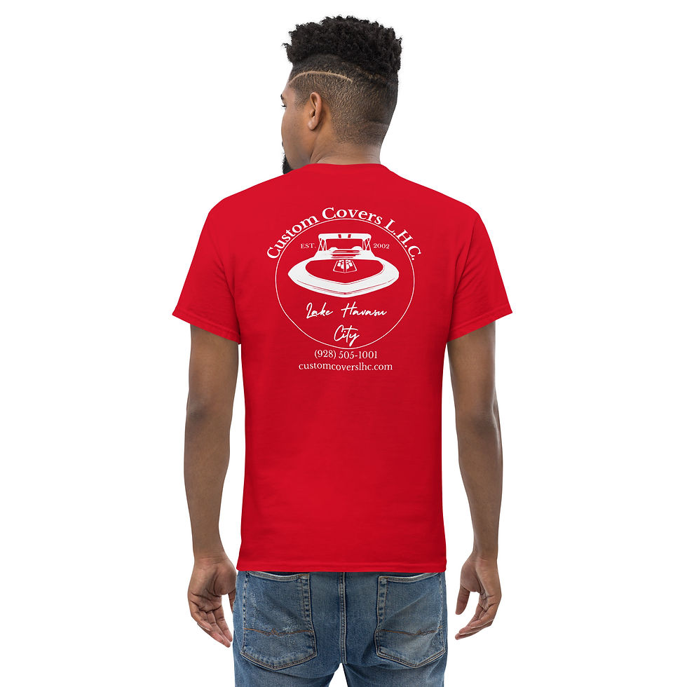 Thumbnail: Custom Covers L.H.C. Logo Men's classic tee -Dark-