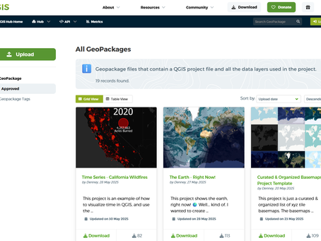 Inspiration durch QGIS-Beispielprojekte