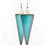 Thumbnail: Teal Triangle Earrings
