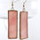 Thumbnail: Large Pink Earrings