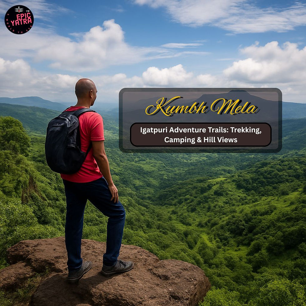 Igatpuri Adventure Trails: Trekking, Camping & Hill Views