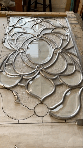 building a leaded glass window