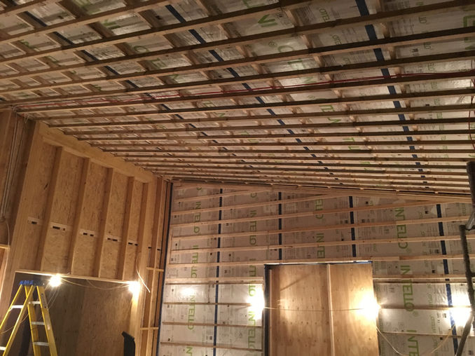 Ceiling battening