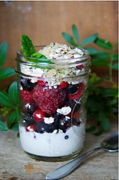 Non-Dairy Berry Parfait