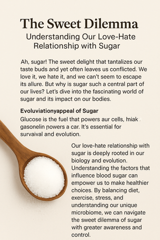 Blood Sugar 101: What You Really Need to Know About Sugar, Energy, and Your Health