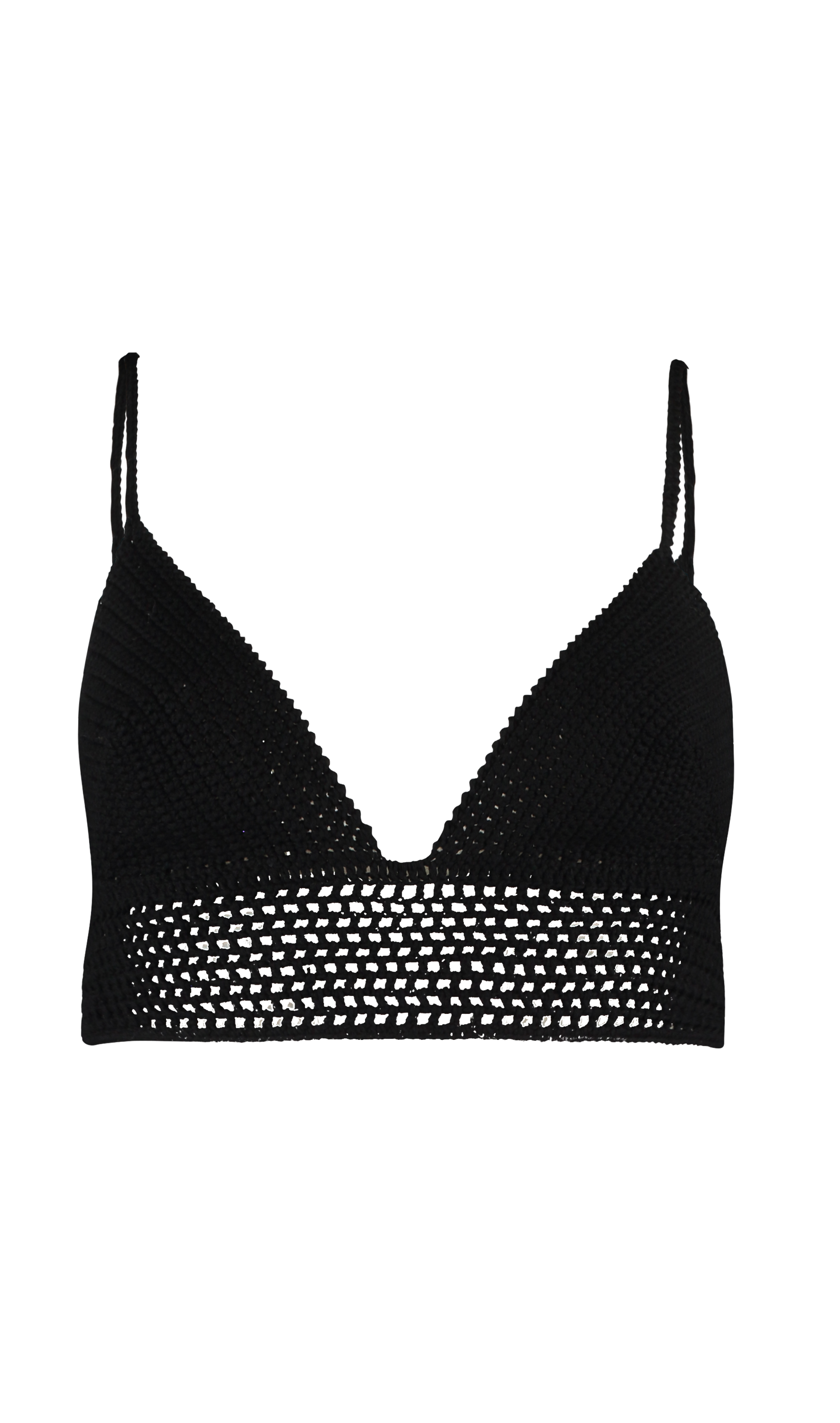 Astarté Crochet Bralette - Black