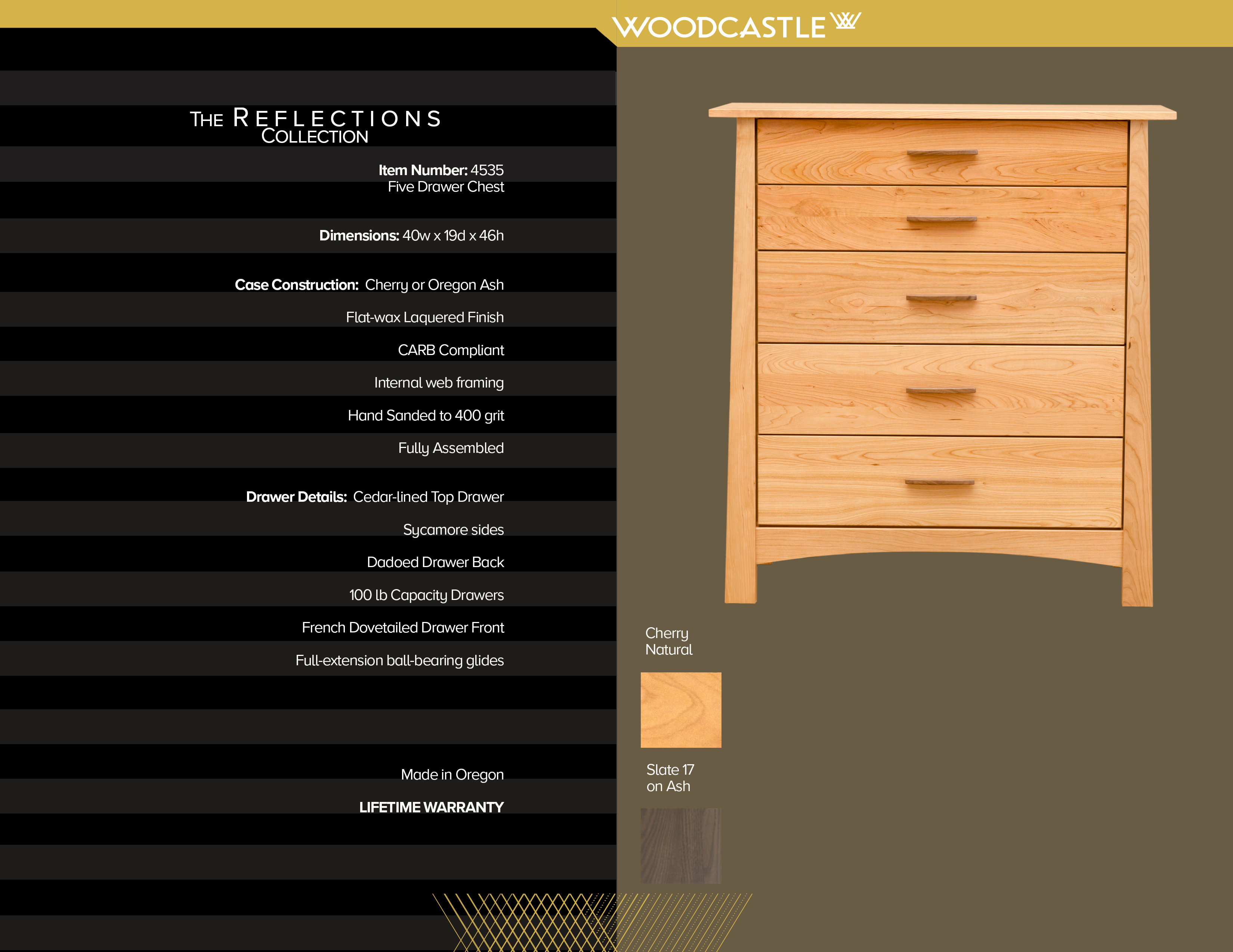 reflections Woodcastle Forever Furniture American Made Home