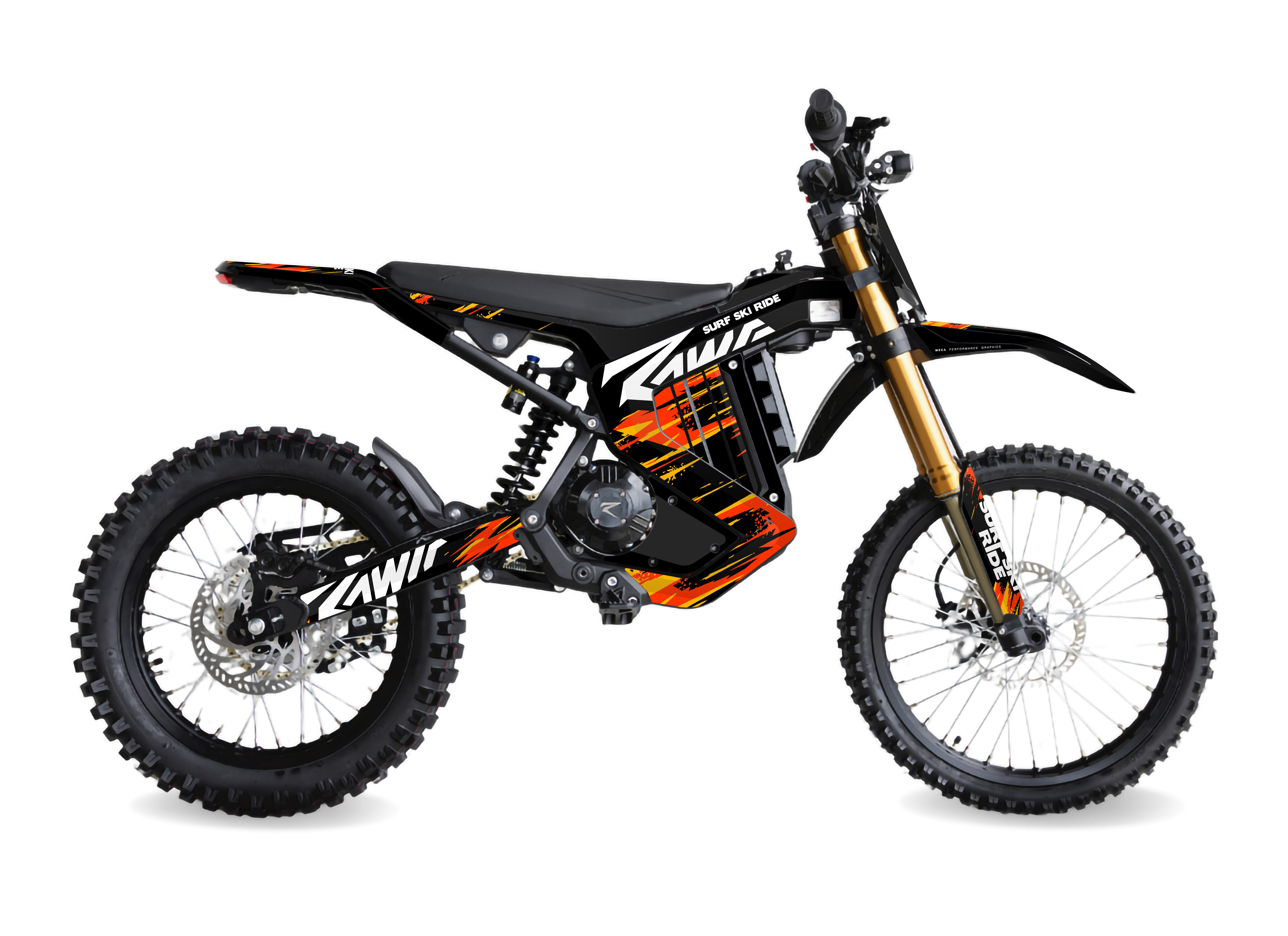 SSR V1 (Neon Orange) - Rawrr Mantis Graphics Kit