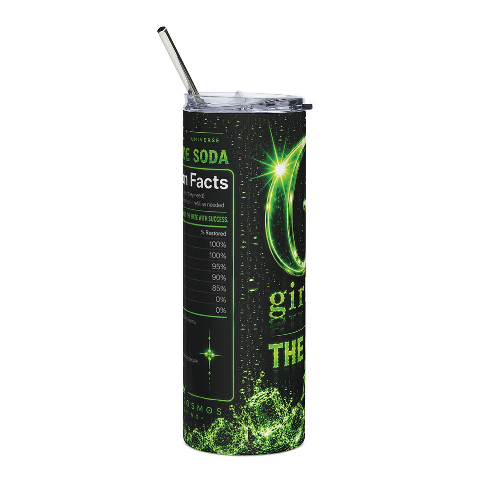 Thumbnail: Girl Code Soda Tumbler, 20oz — Drink The Code 1