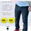 Miniatura: Pantalón Mezclilla Slim Black