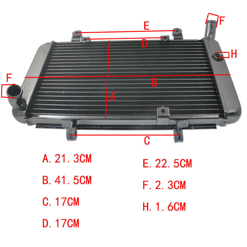 RADIATEUR CB1300X4 CB 1300 X4 CB 1300X4 1997 1998 1999 2000 2001 2002 2003 NEUF