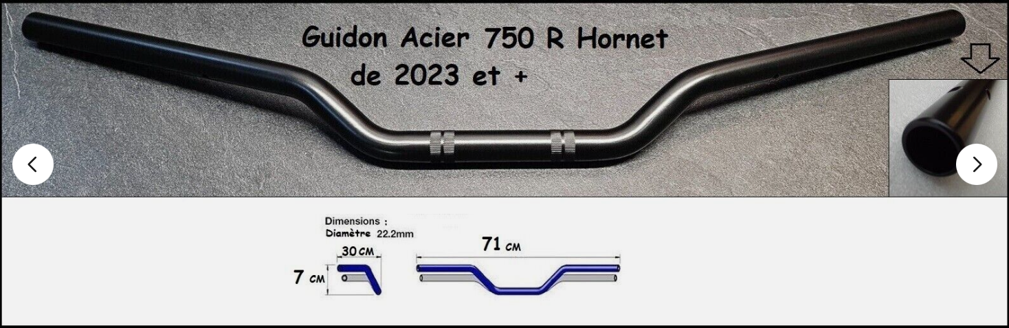 GUIDON Réplique origine 750 HORNET 750 R 750HORNET HORNET750 R 2023 2024 NEUF