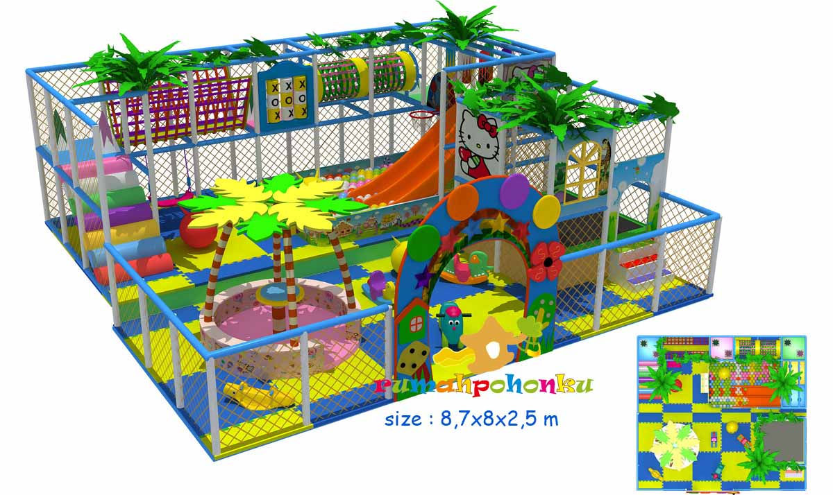 Double party combo 2 indoor playground