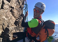 Guided ascent of the Inaccessible Pinnacle, Skye
