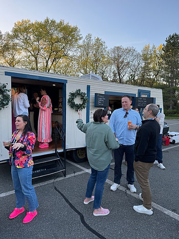 Mobile bar, Charmaine, is a big hit a corporate events!