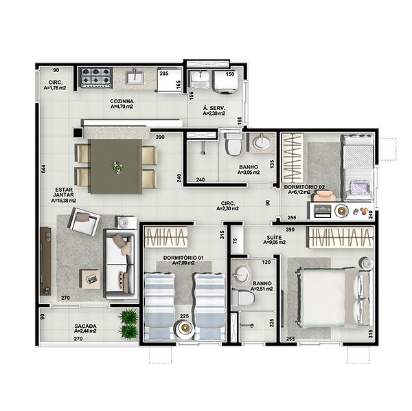 Planta Valle - 3 quartos.png