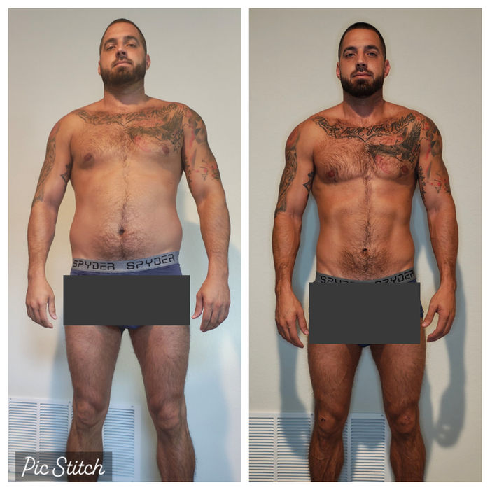 before and after photos