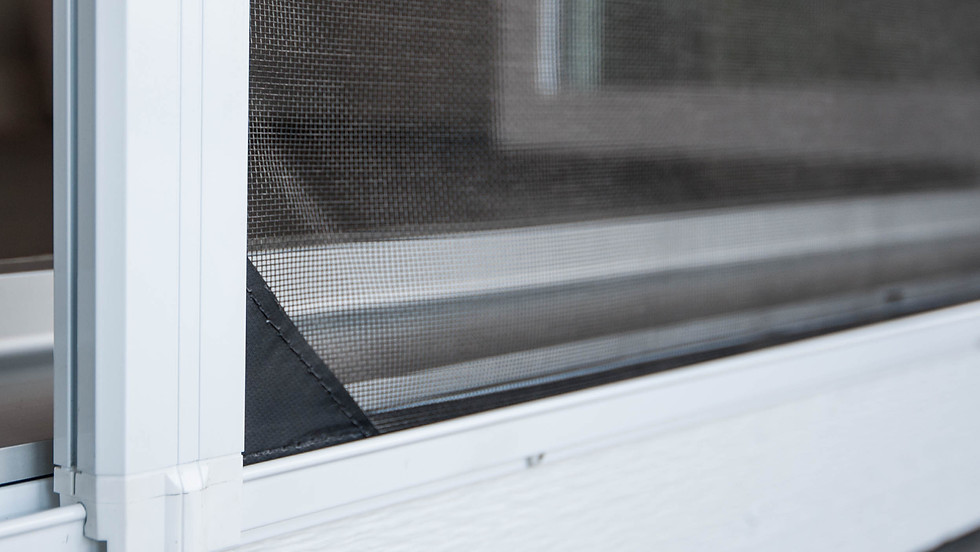 Sliding screen door with bottom seal