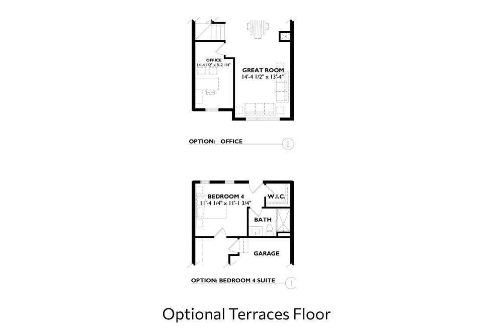 OPTIONAL Terraces floor