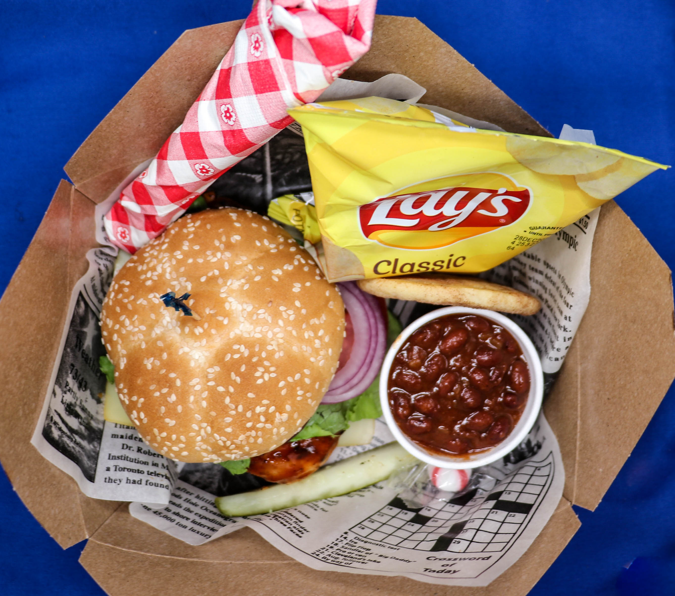 Arranged Food and Objects