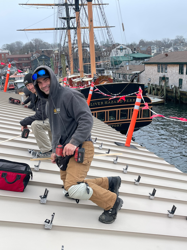 Newport Solar Crew mounting hardware