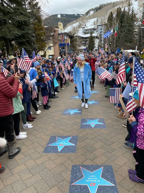 Mikaela Record Vail event