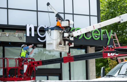 signage installation image