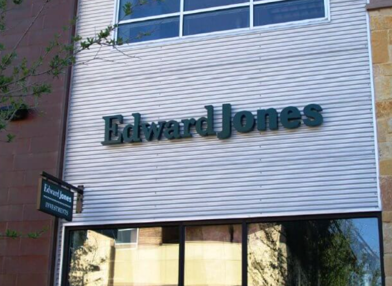 edward jones sign