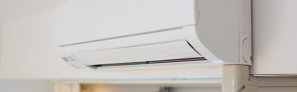 Wall mounted air conditioning unit installation