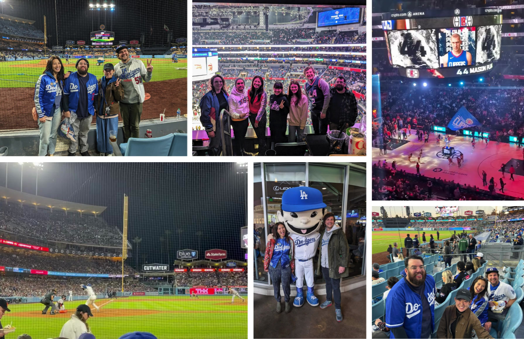 We're solid sports fans!