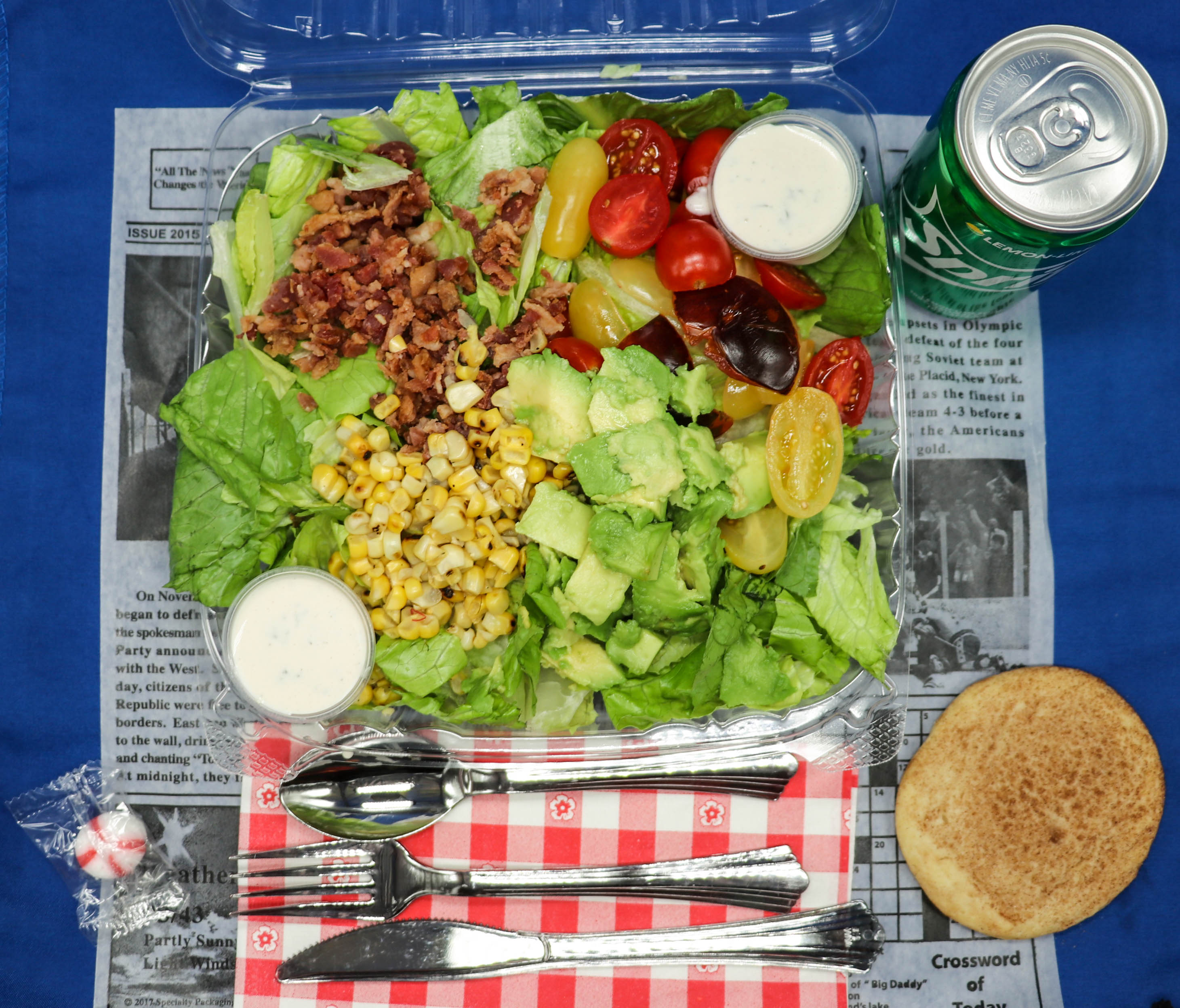 Arranged Food and Objects