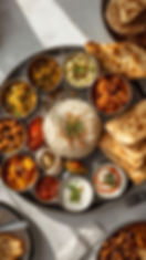 VEGETARIAN THALI Platter