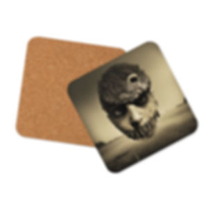 Meathead Cropsey Cork-back coaster