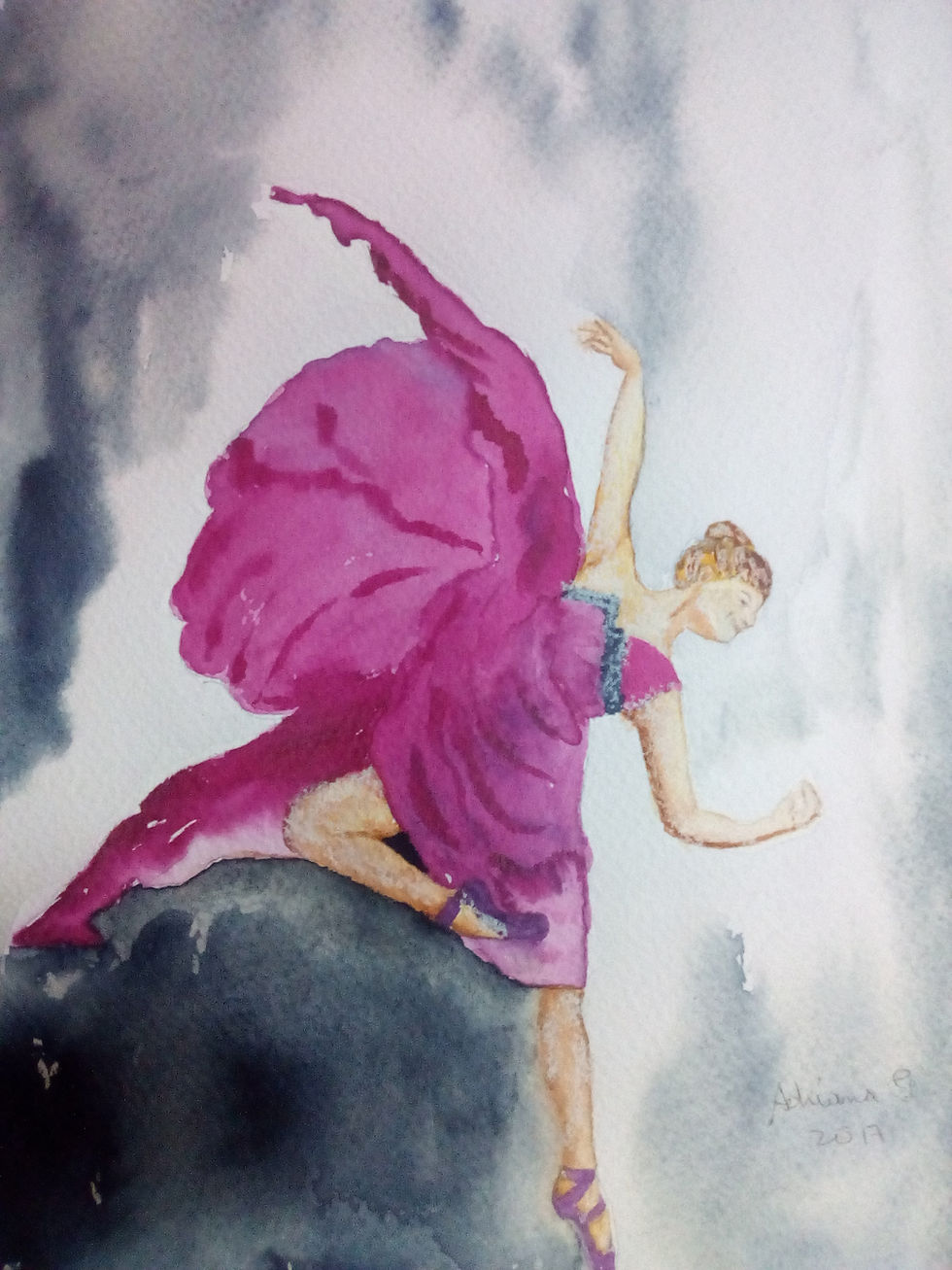 Bailarina flor 3