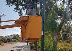 התייעלות אנרגטית ורישות המרחב בתיאורת לד במועצה איזורית גלבוע