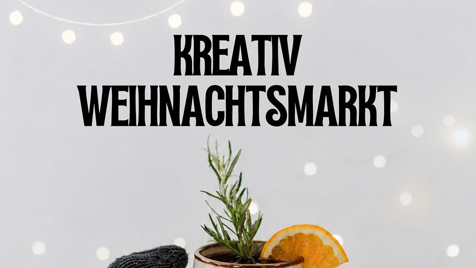 Kreativ- Weihnachtsmarkt 2026